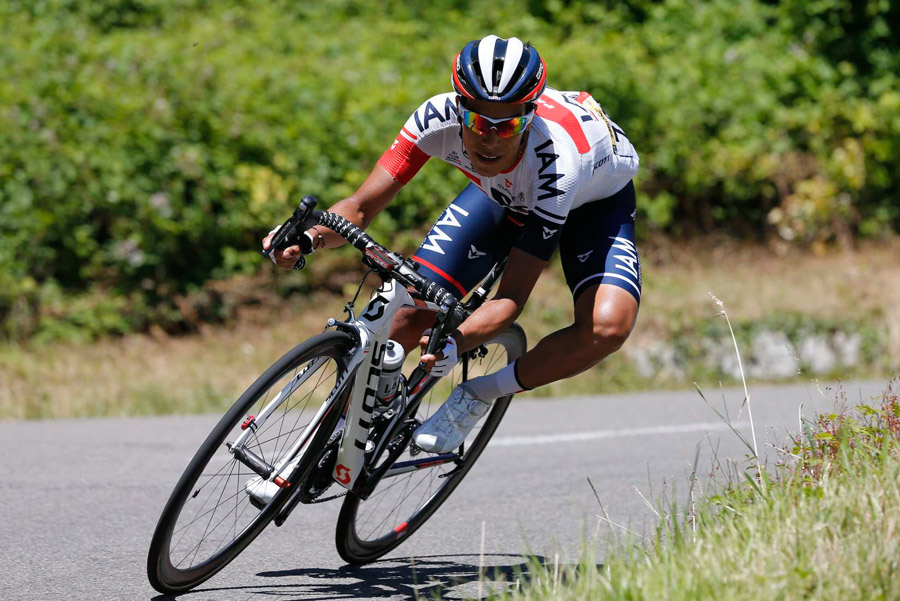 17 July 2016 103rd Tour de France Stage 15 - Bourg-en-Bresse - Culoz PANTANO Jarlinson (COL) IAM_.jpg