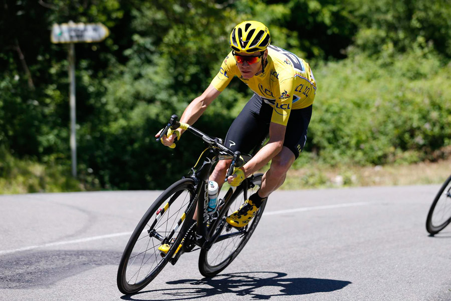 17 July 2016 103rd Tour de France Stage 15 - Bourg-en-Bresse - Culoz FROOME Christopher (GBR) Sky, Maillot Jaune.jpg