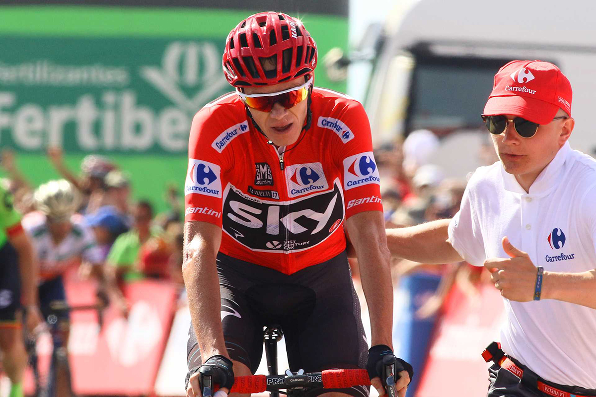 Chris-Froome-red-jersey-Team-Sky-tired-Vuelta-a-Espana-2017-pic-Sirotti.jpg