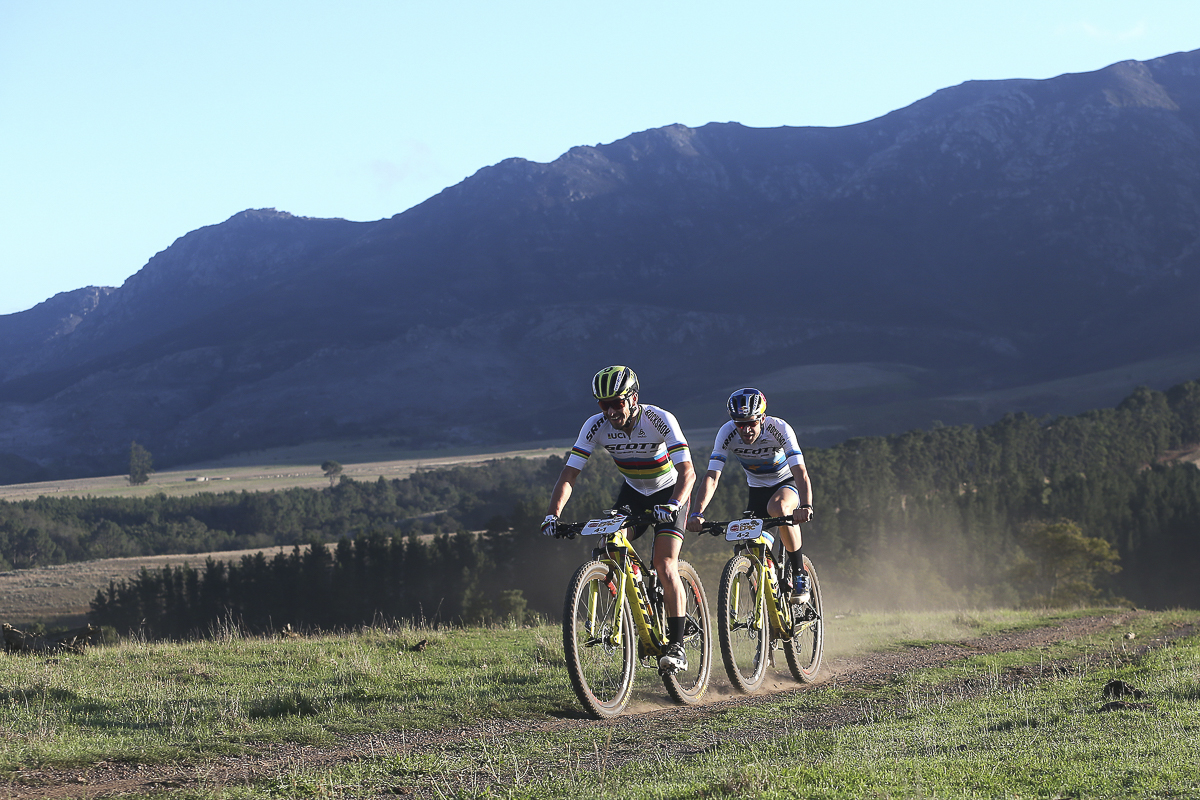 Nino Schurter and Lars Forster. Photo Shaun Roy.jpg