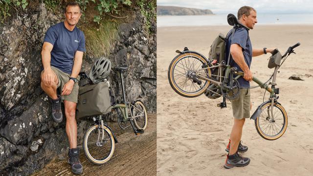 Brompton x Bear Grylls bike探寻野外征服自然 不断超越挑战自我