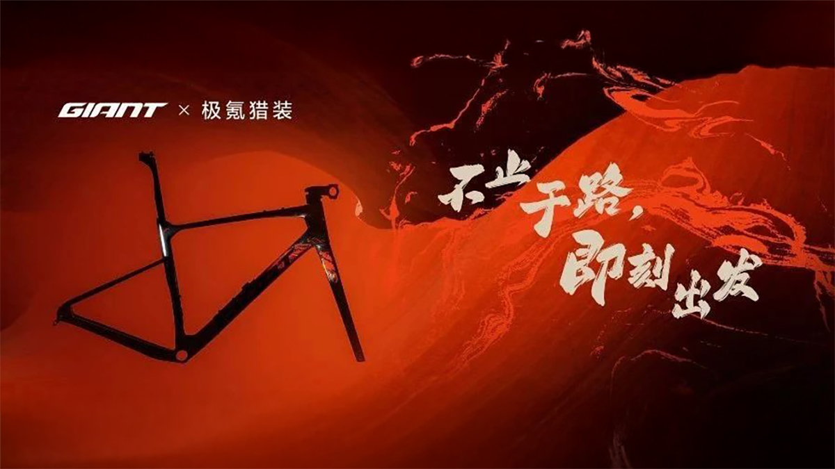 GIANT x 极氪猎装限定涂装车架 默契搭档驶向未知之境!